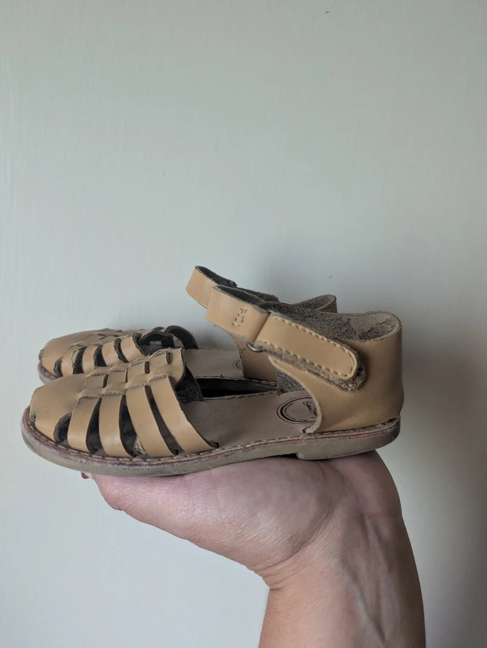 Sweet Honey Leather Sandals Toddler